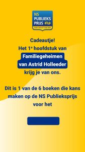 Instagram story NS Publieksprijs